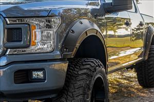 Fender Flares Defender E2 Magma Red Ford F-150 2WD/4WD (2015-2020) Rough Country