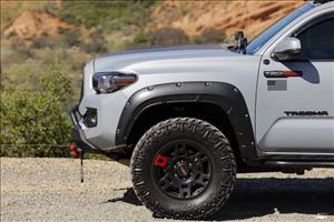 Defender Pocket Fender Flare Silver Sky Metallic Toyota Tacoma (16-23) Rough Country