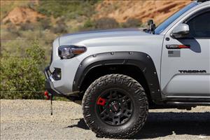 Fender Flares Defender 1G3 Magnetic Grey Toyota Tacoma 2WD/4WD (16-23) Rough Country
