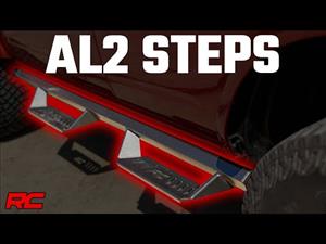 AL2 Drop Steps 4-Door Ford Bronco 4WD (21-23) Rough Country
