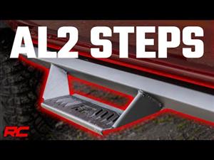 AL2 Drop Steps 2-Door Ford Bronco 4WD (21-23) Rough Country