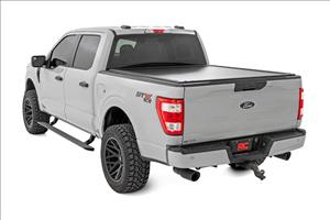 Power Running Boards HT-Series Crew Cab Ford F-150/Lightning/F-250/F-350/Raptor (15-26) Rough Country
