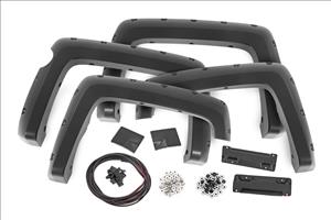 Pocket Fender Flares 5 Foot 9 Inch Bed Gas Door Chevy Silverado 1500 (14-18 & Classic) Rough Country