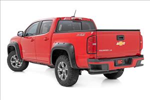 Pocket Fender Flares GAN Silver Ice Chevy Colorado 2WD/4WD (2015-2022) Rough Country