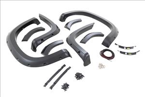 Pocket Fender Flares GJI Shadow Gray Chevy Silverado 1500 2WD/4WD (19-21) Rough Country