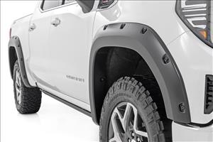 Pocket Fender Flares G1K Stone Blue GMC Sierra 1500 2WD/4WD (2019-2026) Rough Country