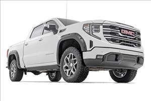 Pocket Fender Flares GAN Silver Ice Metallic GMC Sierra 1500 (19-26) Rough Country