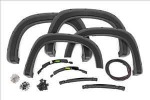Pocket Fender Flares GJI Shadow Gray Chevy Silverado 1500 2WD/4WD (22-26) Rough Country