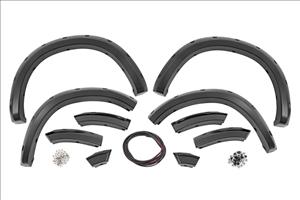 Pocket Fender Flares GW7 Bright White Ram 1500 2WD/4WD (2009-2018 & Classic) Rough Country