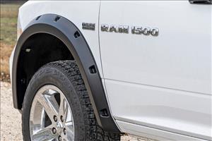 Pocket Fender Flares GW7 Bright White Ram 1500 2WD/4WD (2009-2018 & Classic) Rough Country