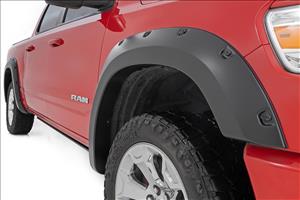 Pocket Fender Flares PBJ Hydro Blue Ram 1500 2WD/4WD (2019-2024) Rough Country