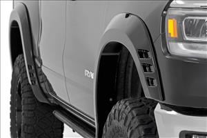 Pocket Fender Flares PFP Olive Green New Body Ram 1500 2WD/4WD (2019-2024) Rough Country