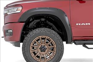 Pocket Fender Flares PXJ Diamond Black Ram 1500 2WD/4WD (2025-2026) Rough Country
