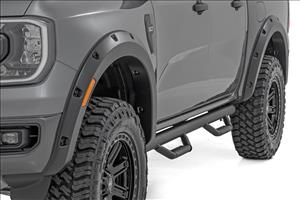 Pocket Fender Flares E7 Velocity Blue Ford Ranger 2WD/4WD (2024-2026) Rough Country