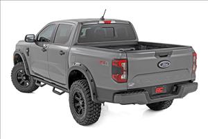 Pocket Fender Flares G1 Absolute Black Ford Ranger 2WD/4WD (2024-2026) Rough Country