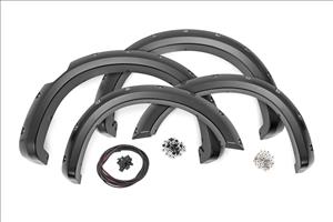 Pocket Fender Flares Crew QAK Glacier White W/O Emblem Nissan Titan (17-24) Rough Country