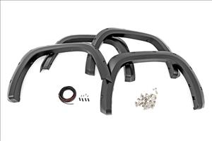 Traditional Pocket Fender Flares Flat Black Toyota Tundra 2WD/4WD (22-23) Rough Country