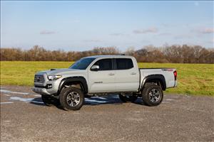Pocket Fender Flares 1D6 Silver Sky Metallic Toyota Tacoma 2WD/4WD (16-23) Rough Country