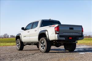 Pocket Fender Flares 1J9 Celestial Silver Metallic Toyota Tacoma (16-23) Rough Country
