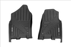 Flex-Fit Floor Mats Front Crew Ram 1500 (19-24)/1500 TRX (21-24) Rough Country