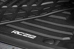 Flex-Fit Floor Mats FR & RR Crew Ram 1500 (19-24)/1500 TRX (21-24) Rough Country
