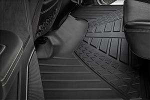 Flex-Fit Floor Mats FR & RR Crew Ram 1500 (19-24)/1500 TRX (21-24) Rough Country