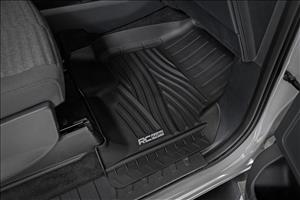 Flex-Fit Floor Mats Front Ford F-150 (15-26)/F-150 Lightning (22-26)/Raptor (17-25) Rough Country
