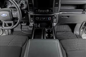 Flex-Fit Floor Mats Front Ford F-150 (15-26)/F-150 Lightning (22-26)/Raptor (17-25) Rough Country