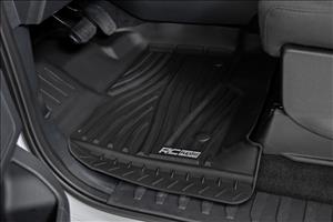Flex-Fit Floor Mats FR & RR Ford F-150 (15-26)/F-150 Lightning (22-26)/Raptor (17-25) Rough Country