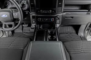 Flex-Fit Floor Mats FR & RR Ford F-150 (15-26)/F-150 Lightning (22-26)/Raptor (17-25) Rough Country