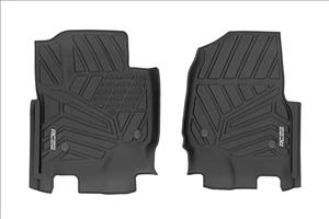 Flex-Fit Floor Mats Front Ford F-250/F-350 Super Duty 2WD/4WD (2017-2026) Rough Country