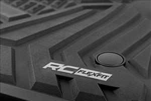Flex-Fit Floor Mats Front Ford F-250/F-350 Super Duty 2WD/4WD (2017-2026) Rough Country
