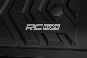 Flex-Fit Floor Mats Front Ford F-250/F-350 Super Duty 2WD/4WD (2017-2026) Rough Country