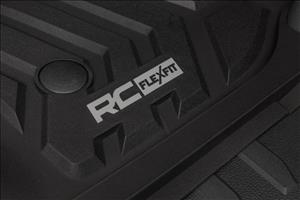 Flex-Fit Floor Mats Front Ford F-250/F-350 Super Duty 2WD/4WD (2017-2026) Rough Country