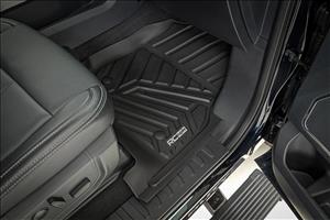 Flex-Fit Floor Mats Front and Rear Ford F-250/F-350 Super Duty (17-26) Rough Country