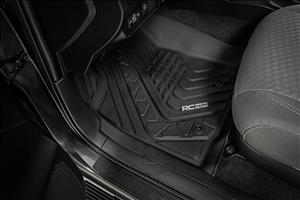 Flex-Fit Floor Mats Front Toyota Tacoma 2WD/4WD (2016-2023) Rough Country