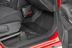 Flex Fit Floor Mats Front & Rear Crew Toyota Tacoma 2WD/4WD (2024-2026) Rough Country