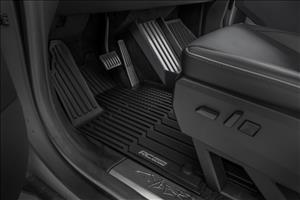 Flex-Fit Floor Mats FR & RR Tesla Cybertruck 4WD (2024-2026) Rough Country