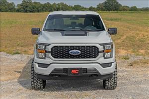 Hood Scoop E2 Magma Red Ford F-150 2WD/4WD (2021-2025) Rough Country