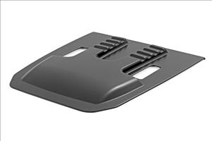 Hood Scoop PX8 Black Jeep Gladiator JT/Wrangler JL 4WD (2018-2026) Rough Country