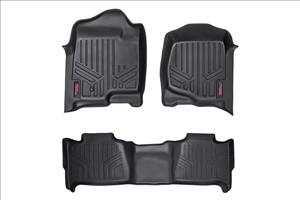 Heavy Duty Floor Mats Front/Rear-07-13 Chevrolet Tahoe Rough Country