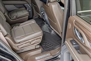 Floor Mats Front and Rear Bucket Set 21-22 Chevy/GMC Tahoe/Yukon Rough Country