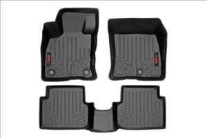 Floor Mats Front and Rear Ford Maverick 2.0L EcoBoost 4WD (22-23) Rough Country