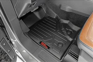 Floor Mats Front & Rear Ford Bronco (2 Door) 4WD (2021-2025) Rough Country
