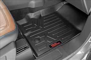 Floor Mats Front & Rear Ford Bronco (2 Door) 4WD (2021-2025) Rough Country