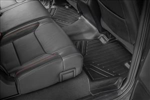 Floor Mats FR & RR CrewMax Toyota Tundra 2WD/4WD (2014-2021) Rough Country