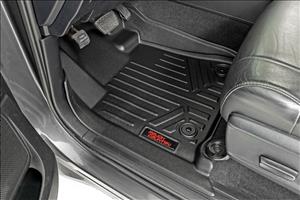 Floor Mats FR & RR CrewMax Toyota Tundra 2WD/4WD (2014-2021) Rough Country