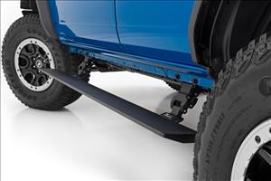 Power Running Boards Dual Electric Motor 4 Door Ford Bronco 4WD (21-25) Rough Country