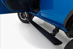 Power Running Boards Dual Electric Motor 4 Door Ford Bronco 4WD (21-25) Rough Country