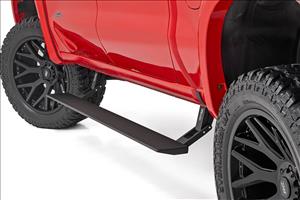 Power Running Boards Dual Electric Motor Crew Cab Silverado/Sierra 1500/2500HD/3500HD (19-26) Rough Country